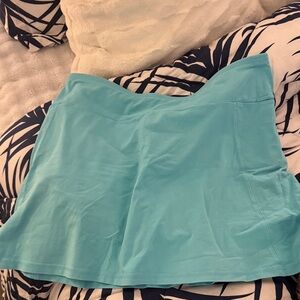 Talbots turqoiuse Blue Mini Skort xl